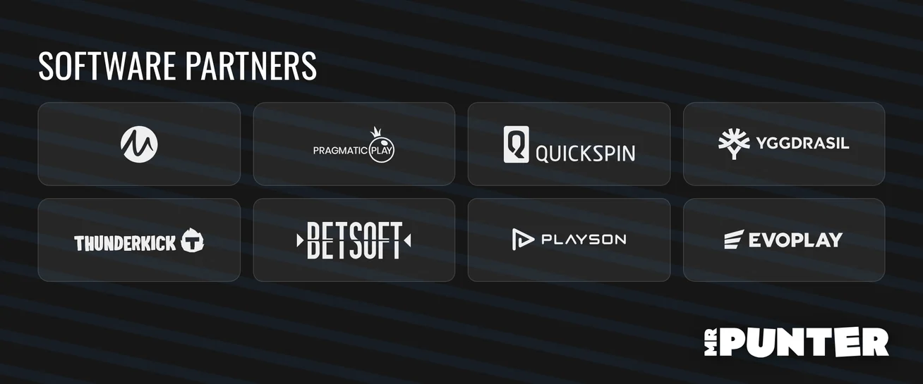 Browse the game providers